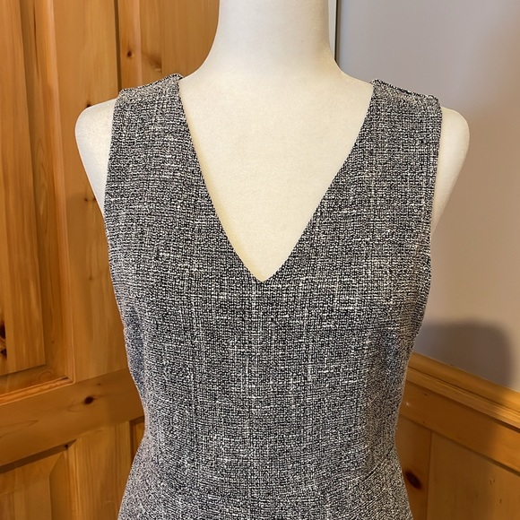 Blue tweed Banana Republic dress - Picture 2 of 9